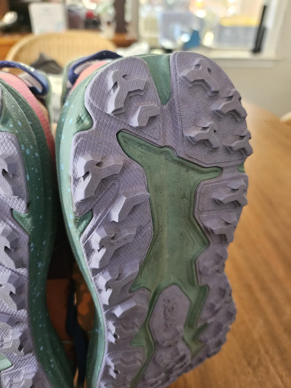 Hoka Speedgoat 6 Studio Proba Sneakers Teal, Orange & Pink, Purple 6MD